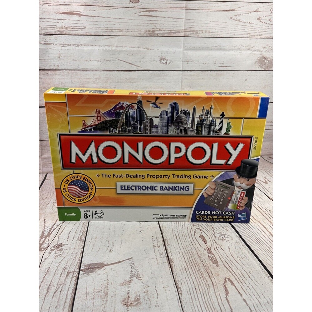Monopoly Electronic Banking Edition - Complete Set Ages 8+